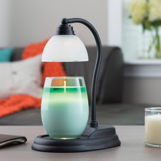 Aurora Lamp Candle Warmer - Black